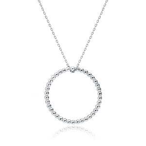 Lantisor argint cu cerc DiAmanti Z1859NR-DIA (Argint 925‰ 3,3 g.)